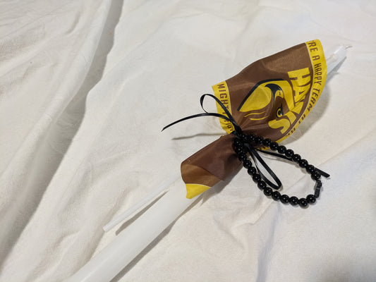 AFL Flag & Bracelet Candle