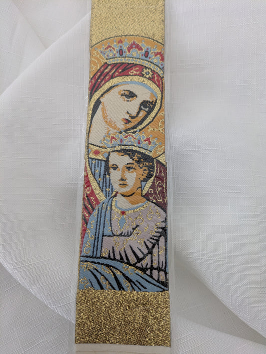 Religious tapestry bookmark