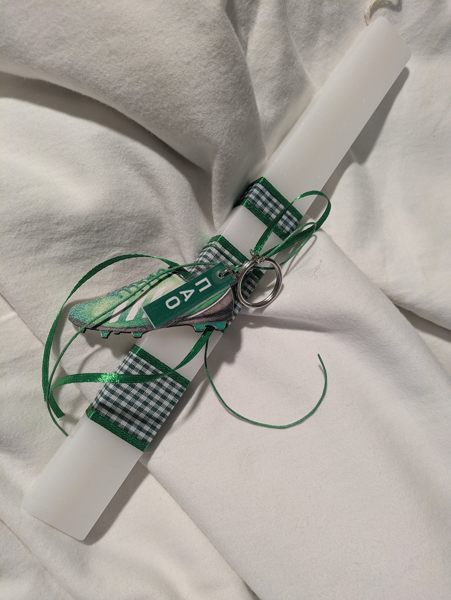 Greece Football  Candle